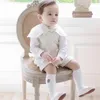 Комплект одежды для мальчиков Бутик-белые строгие костюмы 5 шт. Одежда для крещения для маленьких мальчиков и девочек с детским платьем для дня рождения 14 лет 240109