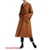 Maxmaras Womens Wrap Coat Camel Hair Coats Labbro Cashmere Series Max Long Pure Full Set Packaging Magnificent Transmission Third Generat Rj7n 9wxh