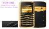 Luxury Unlocked Signature 8800 Metal Body Mobiltelefon Mini Dual Sim Card GSM Quad Band Mp3 FM Camera billig mobiltelefon Case9835899