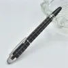 wholesale high quality black Roller ball pen / ballpoint pen with crystal head school office stationery fashion Write ink pens Gift