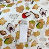 Märke barn filt komplett etiketter nyfödda swaddling storlek 90*115 cm vinterdesigner färgtryck spädbarn stickad täcke jan10