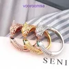 Carter Rings Bague de mode pour femmes Bracelet de tête de dragon de style chinois personnalisé Ensemble d'accessoires pour hommes et femmes à la mode avec boîte d'origine Pyj