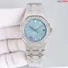 Relógio feminino movimento mecânico automático relógios 34mm safira senhoras relógios de pulso luminoso montre de luxo