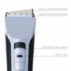 Máquina de cortar cabelo em forma única lâmina móvel aparador de cabelo display lcd usb recarregável para salão de beleza masculino máquina de corte de cabelo barbeiro 240110