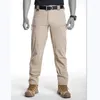 Pantalon pour homme élasticité respirante pantalon à séchage rapide pantalon de randonnée imperméable léger pour homme mince solide résistant à l'usure sport été