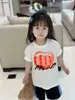 Luxury Baby T-shirts Gradient watermark design child tees Size 100-150 kids designer clothes summer boys girl Short Sleeve Jan10