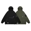 Half Zipper Sprint Sweatshirts Outdoor Windproof Hooded Jacket Coats for Men