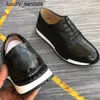 Berluti Mens Shoes Playoff Leather Sneakers New Bruti Sports Mens Casual Block Sculpture Fashion Genuine Standard Rj 4006