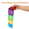 1Set Magnet Tiles Construction Toy Set DIY Big Size Magnetic Building Blocks Montessori Educational Toys for Kids Gift240110