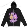 Men's Hoodies Zip Up Hoodie Anime Y2K Graphics Woman Goth Sweatshirt Sport Coat Pullover Grunge Gothic Long Sleeve Oversized Jacket 862