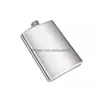 Hip Flasks Aço Inoxidável Mini Licor Hip Flask Flagon Alta Qualidade Portátil Vinho Whisky Pote Garrafa Drinkware Para Bebedor Muitos Capaci Dh9R7