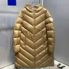 Puffer kurtka Kanada luksusowe kurtki puszyste kurtka długie rękawy designerka dama szczupła kurtka w dół płaszcz wiatrówki krótka parka ubrania zimowa kurtka kobiety Z6