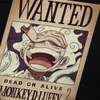 Мужские футболки Latest Wanted Футболки Мужские Luffy Gear 5 Nika Повседневные футболки с круглым вырезом и короткими рукавами Летняя одеждаL240110