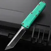 Utx UT 85 Serisi Mikro Ultra Teknik Knife EDC Kendinden Savunma Askeri Taktik Pocket Knives D2 Blade Çift Kenar UT85 Siyah