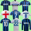 2007 2008 2009 2010 Eto O Retro Soccer Jerseys Figo Milan Ibrahimovic Sneijder Milito Classic Shirt
