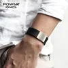 Display Power Ionics 3000 Anions Nouveau bracelet ultra bracelet en silicone tourmaline unisexe sport large bracelet équilibre énergie gravure gratuite