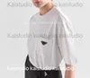 2024 스프링/여름 디자인 남성과 여성 면화 느슨한 다목적 캐주얼 짧은 슬리브 포켓 티셔츠