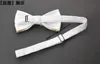 Pure White Metal for Men and Women Business Formal Bow Wedding Bow Casual Bow 240109