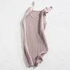 Camis Ribbed Spaghetti Camisole Tops Women Knitted Top Summer Colorful