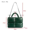 Shoulder Bags Fashion Leather Padded Tote Bag for Women Designer Quilted Handbags Luxury Soft Pu Shoulder Bags Down Cotton Winter Bag Big 2022catlin_fashion_bags