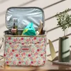 75L Draagbare Lunchbox voor Vrouwen Mannen Voedsel Waterdicht Thermisch Duurzaam Picknick Tas Organizer Geïsoleerde Case Bento 240109