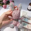 2024 Fashion Keychain Wallet Pendant Bag Design Doll Chain Car Keychain Keychain Bear Rabbit Doll