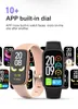 Devices Bluetooth Smart Watch For Men Women Blood Pressure Blood Oxygen Heart Rate Meter Step Sports Physiological Cycle Men Watches
