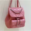 Sacs à main Designer Femmes Coin Sac à dos Portefeuilles en cuir matelassé Duma Mini Femme Bourse Rose Porte-cartes en peau de vache Sac de sport de luxe 11744