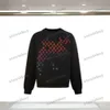 Xinxinbuy Men Designer Hoodie Sweatshirt Gradient Letters Brodery 1854 Långärmad kvinnor Blue Black White Red XS-XL