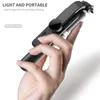 Monopodes Selfie Stick avec trépied pour Iphone Android support de téléphone portable pôle Smartphone Bluetooth monopode LED tige de lumière télescopique