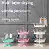 123 Layer Shoe Drying Rack Storage Organizer Space Saving Shoes Hanging Home Rotate 360 Degrees Shoe Hanger Shoes Floor Rack 240109