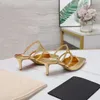 Fashion and Quality Women's Classic High Heels Women's Party T-shaped Trap Lacquer Leather Multi color High Heels 6CM Sandals 35-42