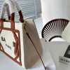Tote bag Designer Bag Luxury Handbags Shopping Bag Fashion Linen Beach Canvas Bags Travel Cross body Shoulder Wallet Purses Large Capacity CHD2401102-25