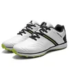 Scarpe da golf da uomo impermeabili Calzature da golfista leggere professionali Calzature sportive da golf all'aperto Scarpe da ginnastica atletiche Marchio maschile 240109