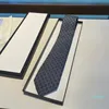 Cravates de créateurs Hommes Cravates Mode Hommes Cravates Lettre Imprimer Affaires Loisirs Cravat 100% Soie De Luxe Avec Boîte D'origine