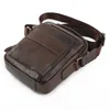 Torba luzowa oryginalne skórzane torby komunikatorowe dla męskiego łopatka na ramię o dużej pojemności torebka mężczyzny 240110