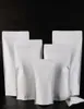 15x24cm suporte branco papel kraft folha de alumínio laminação zip lock saco de embalagem de alimentos pacote de vedação térmica cozimento doces chá reclosa4138619