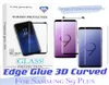 Screen Protector for Samsung Galaxy S9 Note 8 Plus Edge Glue 3D Curved Case Friendly Tempered Glass with Retail Package4356208