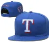 2024 Mode Baseball Sun Caps Ranger Champions World Series Toutes les équipes pour hommes Femmes Football Chapeaux Snapback Strapback Hip Hop Sports Hat Mix Order A1
