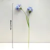 Dekorative Blumen, 1 Stück, Simulationsblume, Iris-Dekoration, einzelner Zweig, künstliches Zuhause, Wohnzimmer, Hochzeit, Tischdekoration, blaue Kunstpflanzen