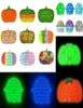 어두운 할로윈 호박 유령 만화 푸시 장난감 어린이 버블 핑 보드 게임 보드 게임 손가락 퍼즐 조기 학습 파티 선물 g96jarv9223399