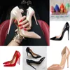 Red Bottoms Designer Heel shoe woman designer Dress Shoes Luxury High Heel Designer shoes 6CM 8cm 10cm 12cm Shoe Round Pointed Toes PumuG8s#