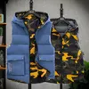 Gilet double face da uomo stile invernale gilet senza maniche moda dimagrante caldo piumino giovanile 240109