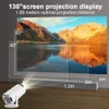 Transpeed Projector 4K Android 11 Dual Wifi6 200 ANSI Allwinner H713 BT50 1080P 1280720P Home Cinema Outdoor portable Projetor 240110