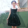 Vestidos de menina de 1 a 10 anos para festa de meninas vestido tutu deslizante para suspensório de aniversário