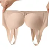 Intimo senza cuciture con bottoni frontali Seni piccoli da donna raccolti per sollevare il seno per evitare cedimenti Reggiseno regolabile 240110