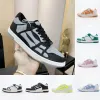 Designer Squelette Bones Runner Top Low Skeleton Grey Green Orange Purple's Sports Casual Casual Cuir and White Le lacets en cuir