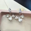 Bottegaly Venettaly Water Drop Diamond Wave Earrings Streetパーソナライズされたイヤリング汎用性のある天然イヤリング