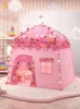 1.3M grande maison de jeu espace tente enfants pliant Wigwam extérieur salle intérieure princesse château tente enfants chambre tente garçons filles 240109