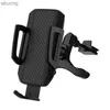 Suporte para montagens de telefone celular Suporte para telefone para carro Montagem de ventilação de ar Suporte giratório para telefone Suporte flexível anti-vibração Suporte para GPS móvel Acessórios para automóveis YQ240110